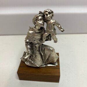 VTG St Anthony Figurine Statue Lost Items Found Large 3” Catholic Gift